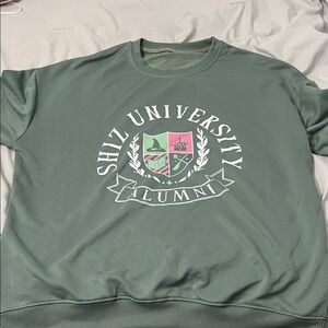 Green Shiz University Alumni Sweatshirt